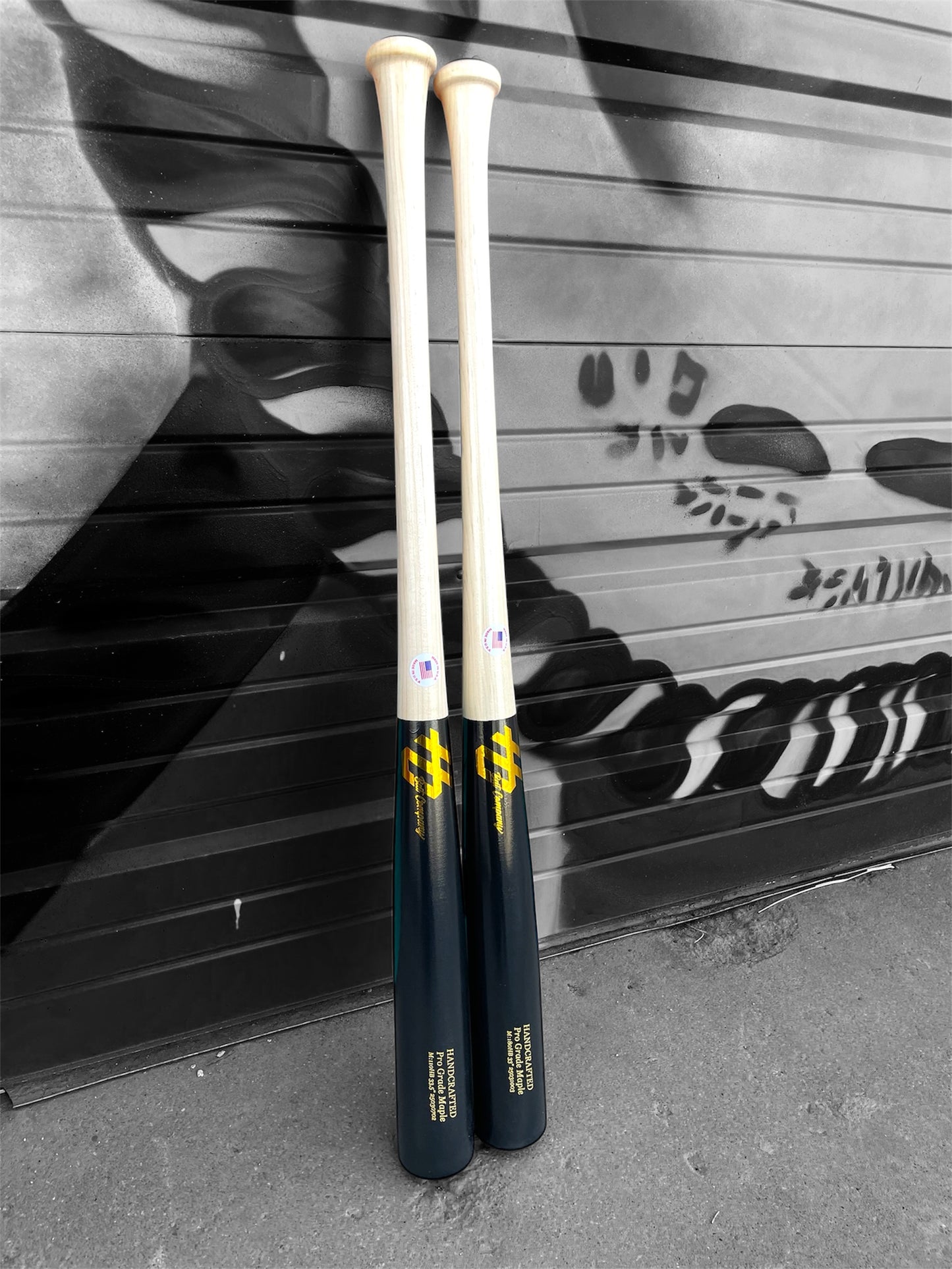 two pack pro grade maple wood baseball bats bundle for game use
