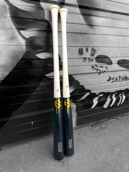 two pack pro grade maple wood baseball bats bundle for game use