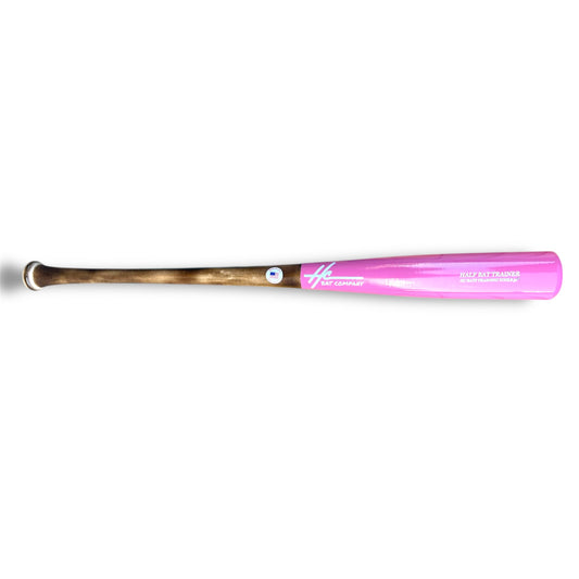 Half Bat Trainer – Flamed Handle / Pink Barrel 31”