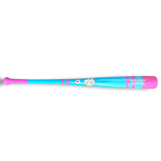 crayon edition 271hb maple baseball bat hc bats turquoise pink performance bat