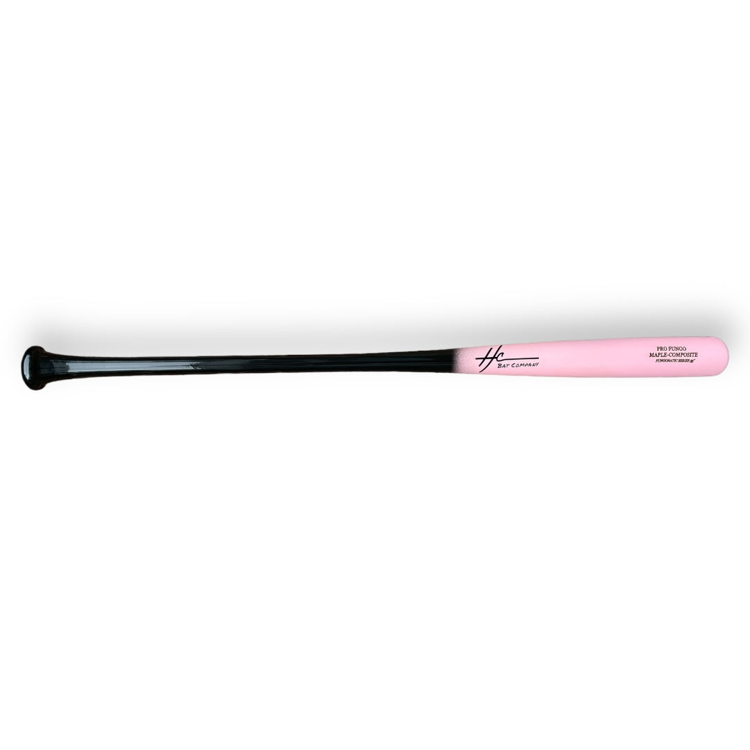 35 inch maple composite fungo bat with fiberglass barrel reinforcement for baseball and fastpitch coaches