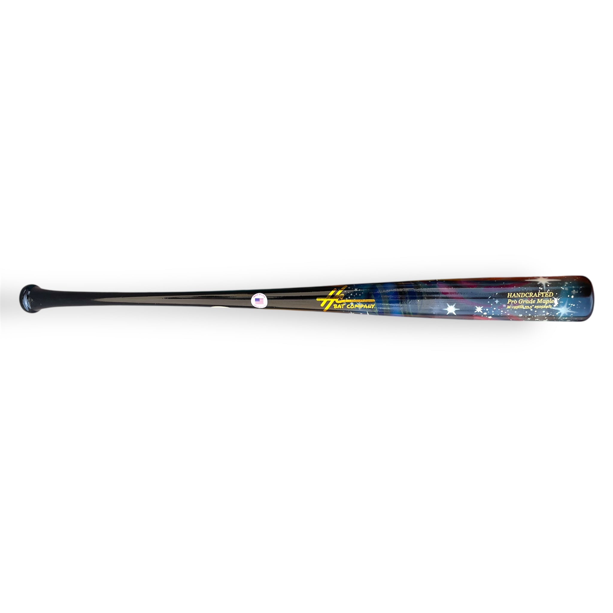 Pro Grade Maple Baseball Bat | 195HB Galaxy 33.5