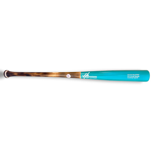 pro grade maple baseball bat 271HB 33 inch green barrel balanced bat
