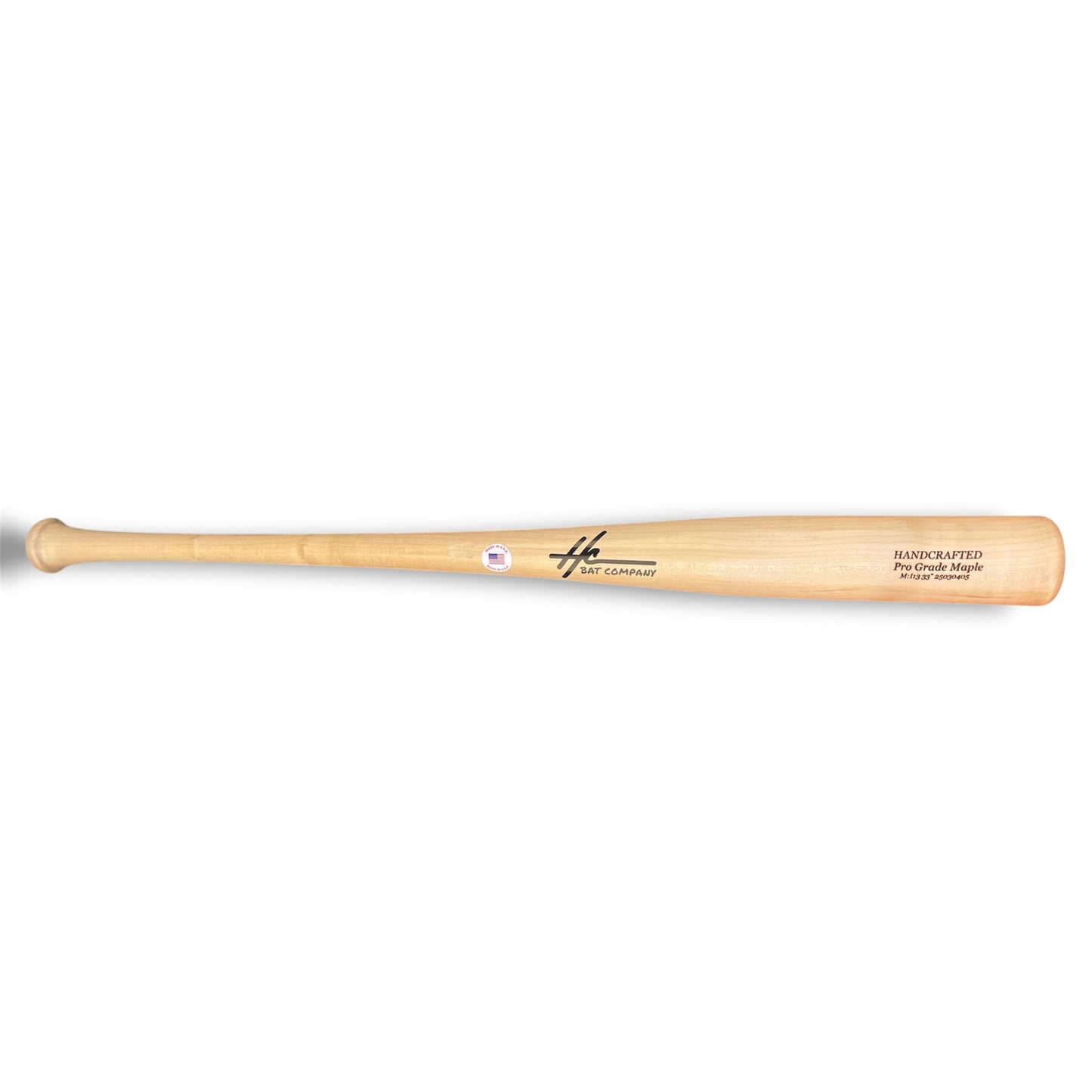 pro grade maple baseball bat i13 33 inch end loaded power bat gloss finish