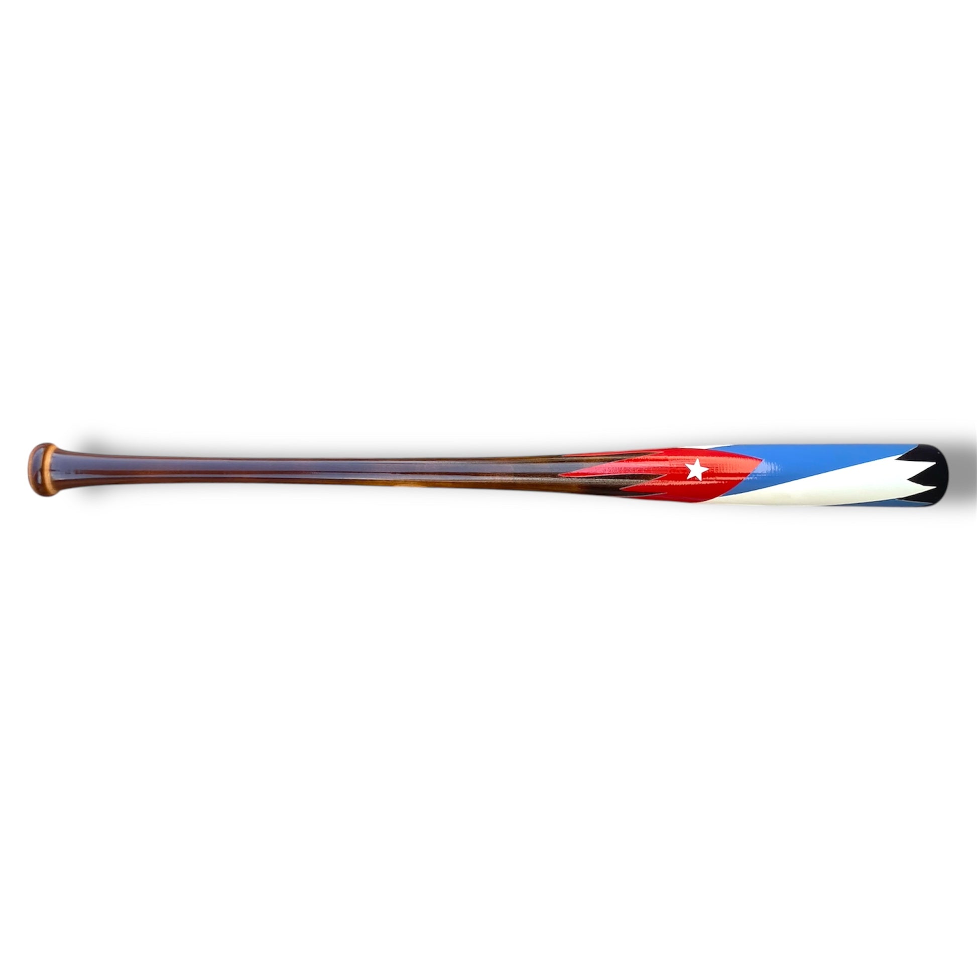 pro grade maple baseball bat i13 cuba flag 33.5 inch end loaded power bat
