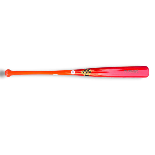 sk6 maple baseball bat 31 inch hc bats fast swing speed bat orange red